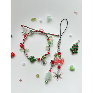  Vòng tay Giáng Sinh - Vòng tay Handmade - Set quà tặng Giáng Sinh - HYGGE ♡.•* 