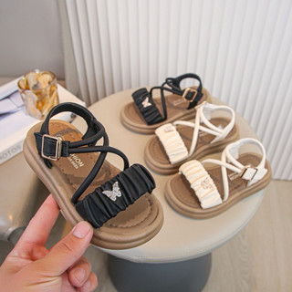 Giày Sandal Nhựa Bé Gái Đi Học Đi Chơi Dép Quai Hậu Xăng Đan Quai Chéo Bướw