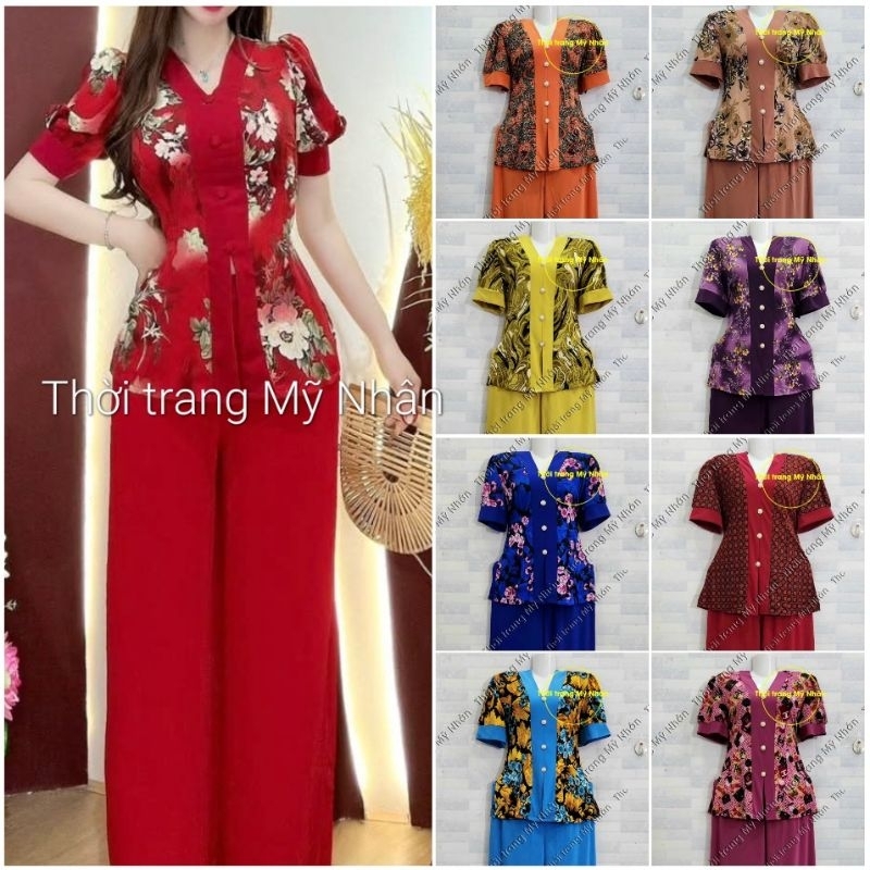 Đồ bộ bà ba cho me cho bà đẹp