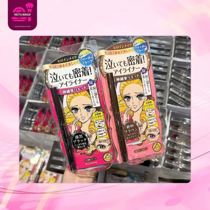 Bút kẻ mắt nước Kiss Me Heroine Make