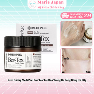 Kem Dưỡng Medi Peel Bor Tox Trẻ Hóa Trắng Da Căng Bóng Peptide Cream - Hủ 50g