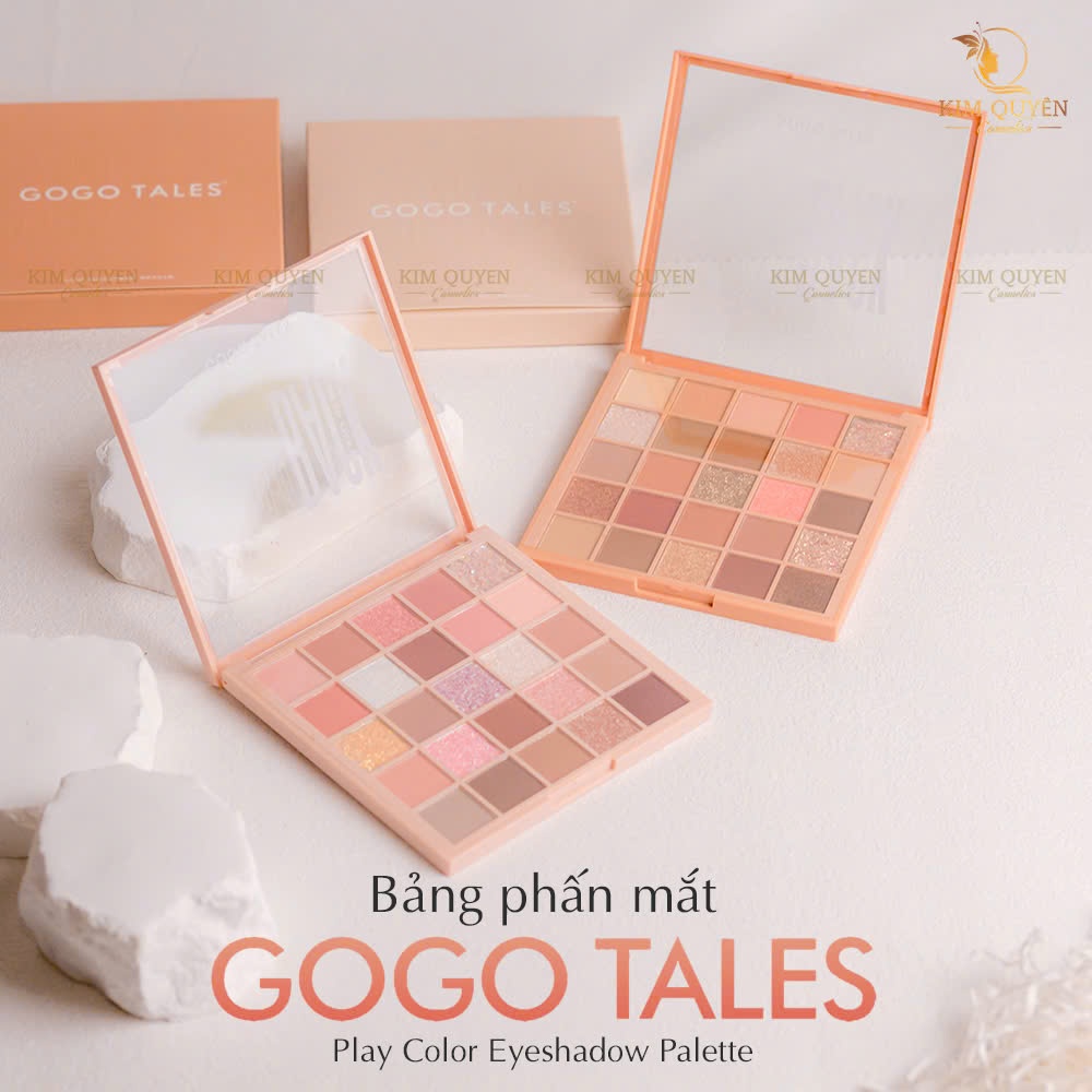 [GOGO TALES] Bảng phấn mắt GOGO TALES Highlight Và Má Hồng