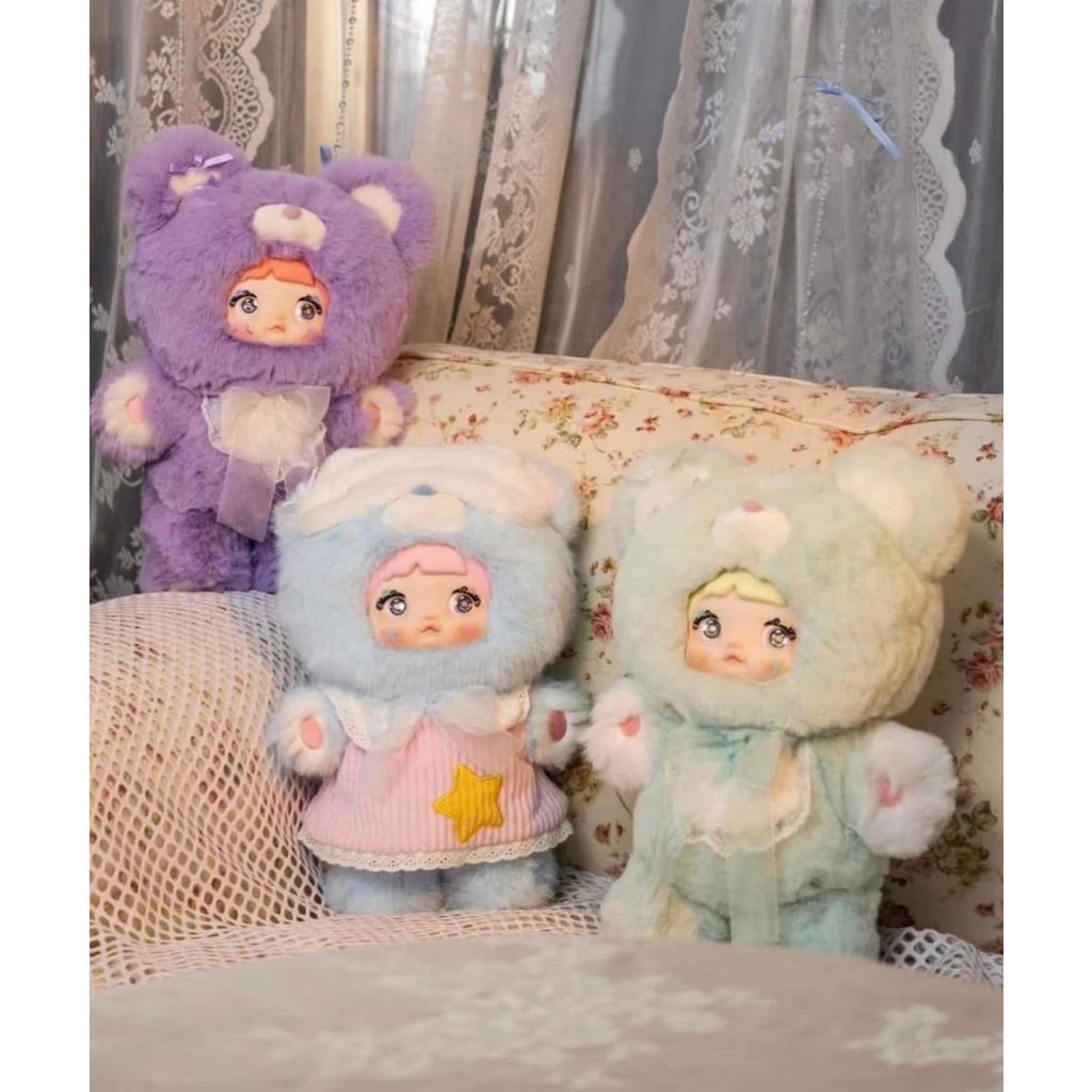 [Hoả tốc 24/7] Gấu bông 400% 600% bb3 giáng sinh - noel , liila zoo, migo blind box hộp mù