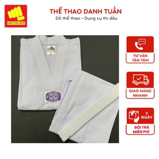 Võ Phục Taekwondo, Quần Áo Tập Võ Taekwondo, Đủ Size Cho Người Lớn, Trẻ Em, Tặng kèm đai