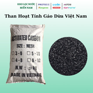 Than Hoạt Tính Gáo Dừa Việt Nam - Vật Liệu Lọc Than Gáo Dừa Loại  Phồ Thông