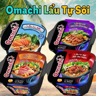 Omachi Lẩu Tự Sôi Bắp Bò Riêu Cua, Hải Sản Chua Cay,  Xốt Bò Hầm, Cơm Tự Chín Bò Hầm Ponzu, Teriyaki, Lẩu Tứ Tuyệt, :