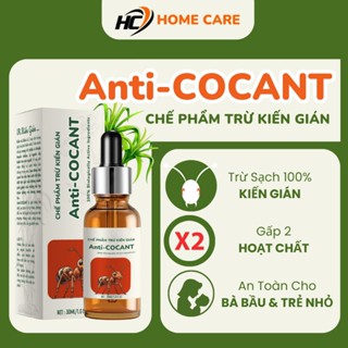[Cao Cấp] Chế Phẩm Trừ Kiến Gián Anti-COCANT Chai 30mL Gấp Đôi Hoạt Chất Sinh Học - An Toàn - Hiệu Quả Cao