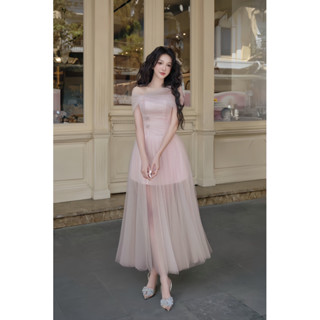 ĐẦM DỰ TIỆC BE CHIC ĐẦM TAFTA PHỐI LƯỚI TẶNG KÈM PHỤ KIỆN LẤP LÁNH SIÊU XINH