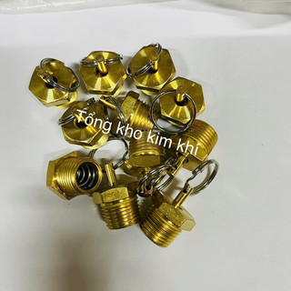 Van xả đáy bình hơi, van xả nước bình hơi ren 20mm và 22mm .van bằng đồng cao cấp