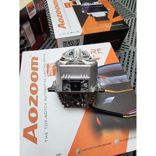  Bi cầu led siêu pha laser aozom square v3 ánh sáng cực khủng chính hãng aozoom 