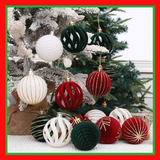  Set 6-16 châu nhung cao cấp size 6cm 8cm nhiều màu trang trí cây thông Noel decor Giáng Sinh 