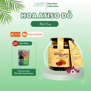 [HOẢ TỐC] Hoa/Mứt Atiso Đỏ Mật Ong MD Green Foods 170gr - Tặng 2 hũ Tắc Mật Ong mini 25g trải nghiệm