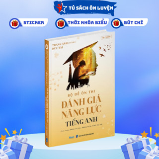 Sách-  Đề Thi Đánh Giá Năng Lực Môn Tiếng anh, ôn thi ĐGNL Hà Nội, HCM, Sư phạm Hà Nội Năm 2025