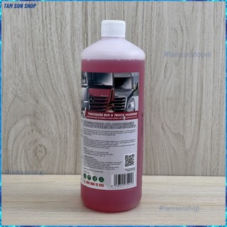 Nước rửa xe không chạm Turbo X12 Ekokemika rửa xe tải, ô tô chở hàng, xe công trình - chai 1 lít