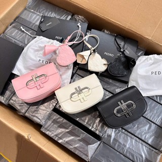 Túi kẹp nách, túi nữ Pedro logo nổi size 18 mẫu mới 2024 sang chảnh fullbox - Chang Bags