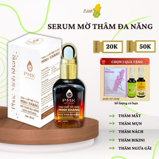 Serum mờ thâm Minh Khang 30ml- mờ sẹo thâm, giảm thâm mắt, môi, nách, thâm mụn, dưỡng da cấp ẩm