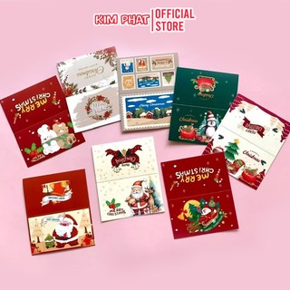 Thiệp CHÚC MỪNG GIÁNG SINH - NOEL - Lời Chúc Dễ Thương (1 Cái)