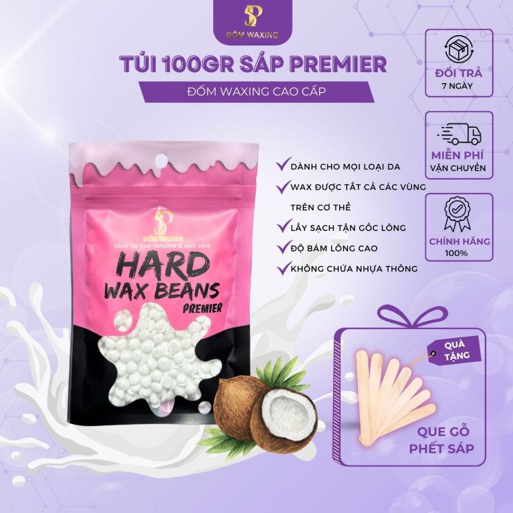 [siêu bám lông] Sáp Wax Lông Nóng Đốm Waxing wax lông nách, wax tay chân, sáp wax bikini, sáp wax toàn thân