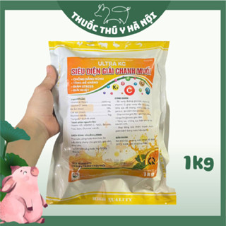 Siêu Điện Giải Chanh Muối ULTRA KC Giúp Giải Nhiệt, Giải Độc, Chống Nóng Cho Gia Súc, Gia Cầm 1KG
