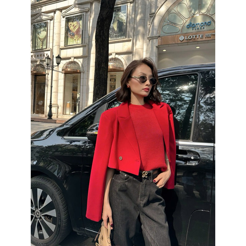 Áo blazer croptop RUSTY BLAZER (BT00441)