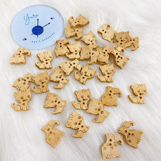 Nút gỗ handmade đủ size, túi 10c