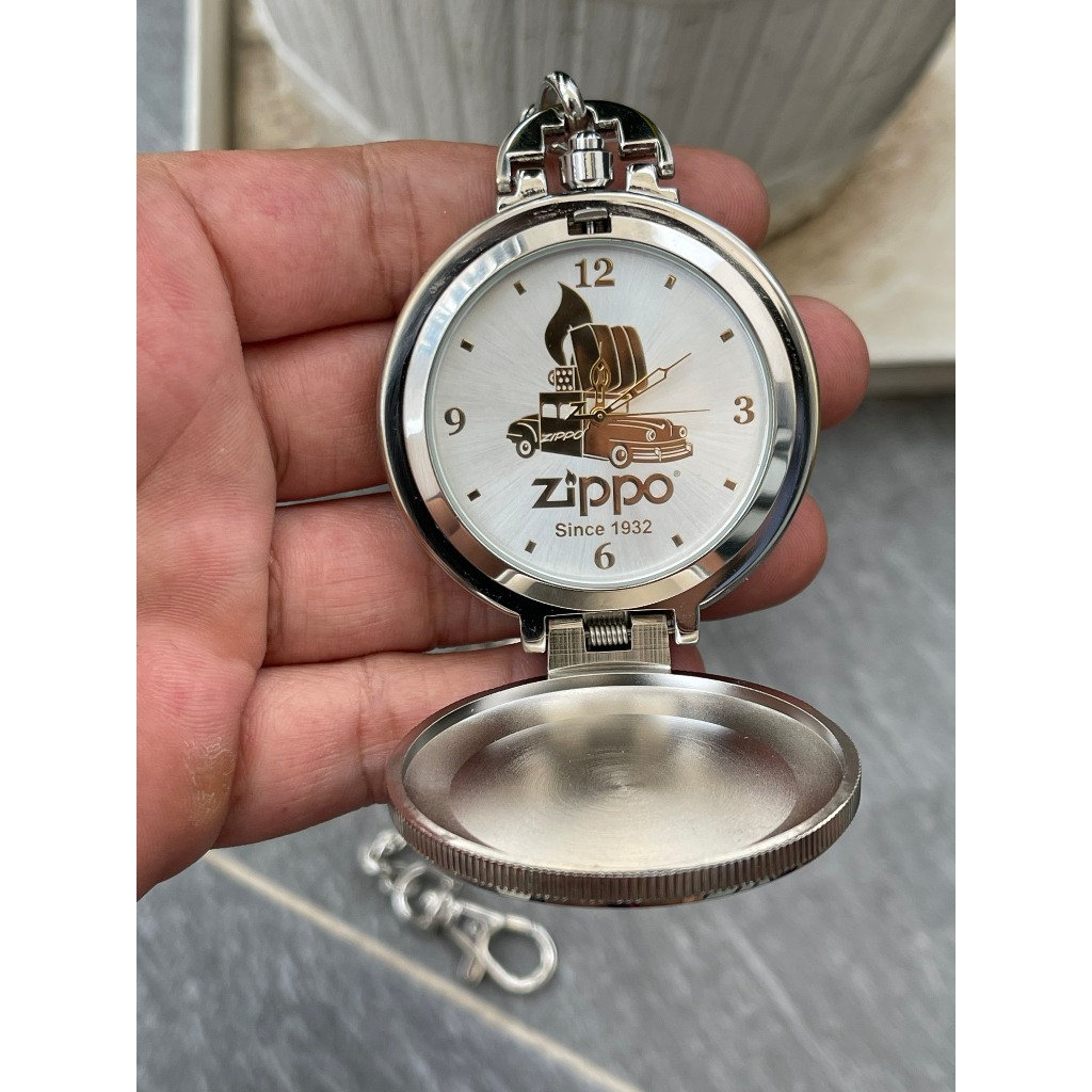 Đồng hồ cầm tay nam Zippo hàng si Nhật chạy pin