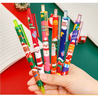 [COMBO 5 CÁI] bút bi bấm giáng sinh noel