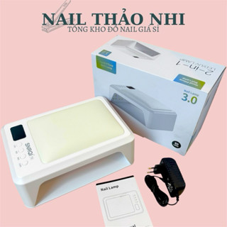 Máy Hơ Gel T8 SNRQI 72W Chính Hãng Loại Xịn, 60 Bóng UV LED, Khoang Rộng Hơ Cả 2 Tay NAIL THAO NHI