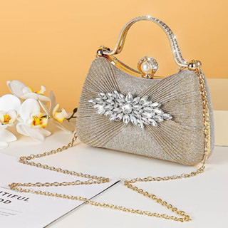 Túi xách dạ hội đi tiệc tặng mẹ túi xách trung niên nhập khẩu loại 1 (fullbox)