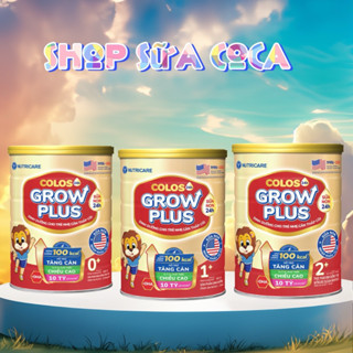 Sữa Nutricare Colos Growplus 0+1+2+ 850gr chứa 10 tỷ lợi khuẩn date mới