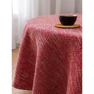 Khăn trải bàn màu trơn - màu đỏ maroon và royal blue