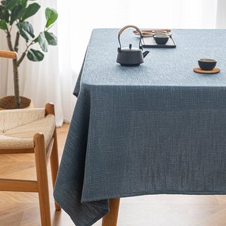 Khăn trải bàn màu trơn - màu đỏ maroon và royal blue