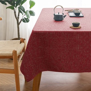 Khăn trải bàn màu trơn - màu đỏ maroon và royal blue