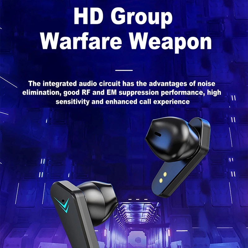 LUCKMALL88 - Tai Nghe Chơi Game Bluetooth Không Dây TWS X15 Có Micro Âm Thanh Bass HiFi Thích Hợp | BigBuy360 - bigbuy360.vn