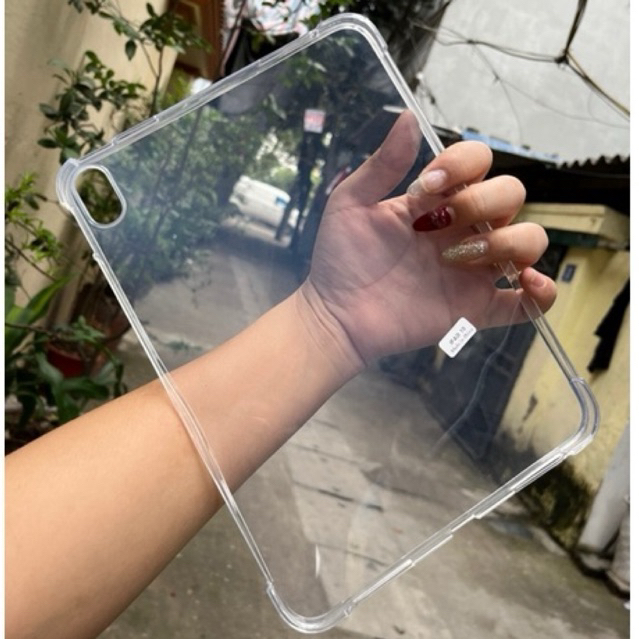 Ốp lưng dẻo TPU chống sốc cho iPad Gen 11/ A16/ Gen 10 2022 10.9inch trong suốt gờ cao 4 góc