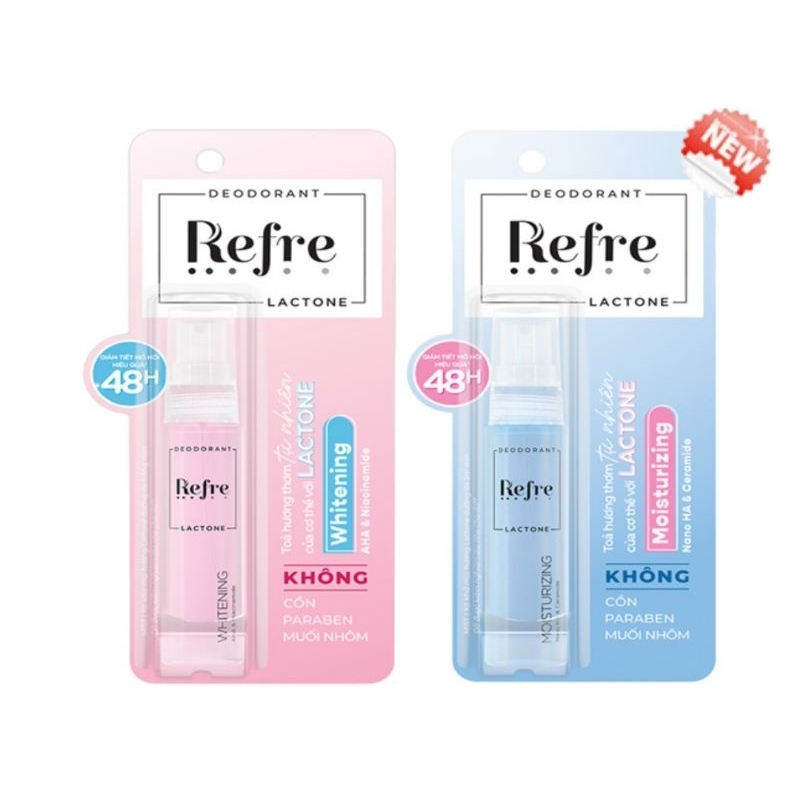 Xịt khử mùi Refre 30ml lactone