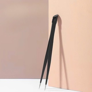 Nhíp gắp đá nail GNDG đầu thẳng nhọn - Nhíp đa năng gắp charm, kẹp dán sticker có đầu silicon cố định
