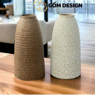 Chuông cao 41cm, 45cm, lọ hoa, bình gốm sứ dáng chuông cắm đào huyền, đào cao