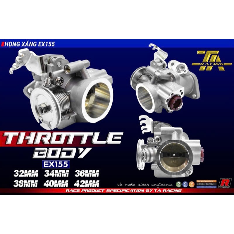 HỌNG XĂNG FI TA RACING EX155 / Y16ZR exciter TA RACING