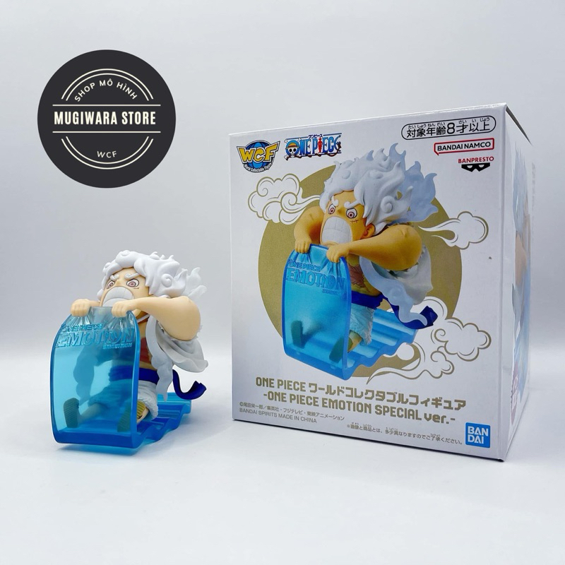 Mô hình chính hãng WCF Luffy gear 5 Emotion Bandai One piece đồ chơi toy