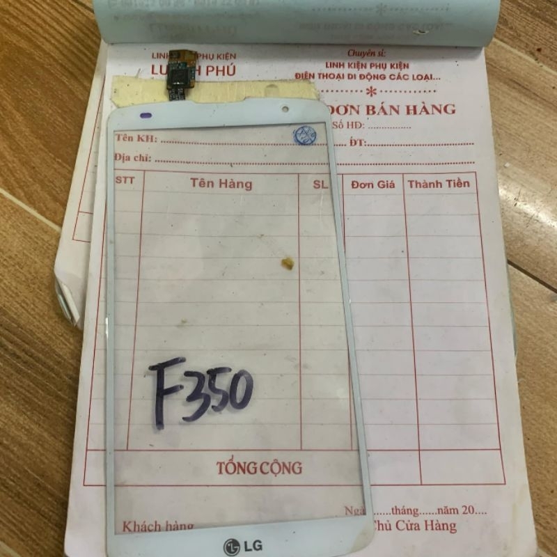 Cảm ứng Lg F350 D830 D838 bao test