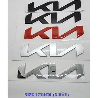 Logo KIA mới 2022 (17cm X 4cm và 13cm X 3cm)
