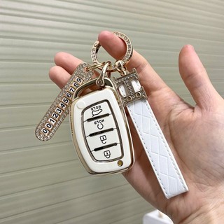 Ốp TPU bảo vệ chìa khóa cho xe HUYNDAI CRETA 2022. Ốp khóa bảo vệ chống xước khóa xe tuyệt đối