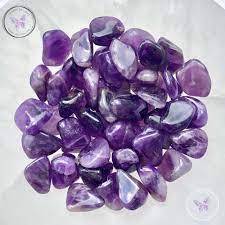 100gr Amethyst Viên Đá Hạt Màu Tím