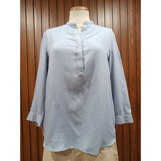 U-N-I-Q-L-O thanh lý - Áo sơ mi cổ trụ bymo - Size S