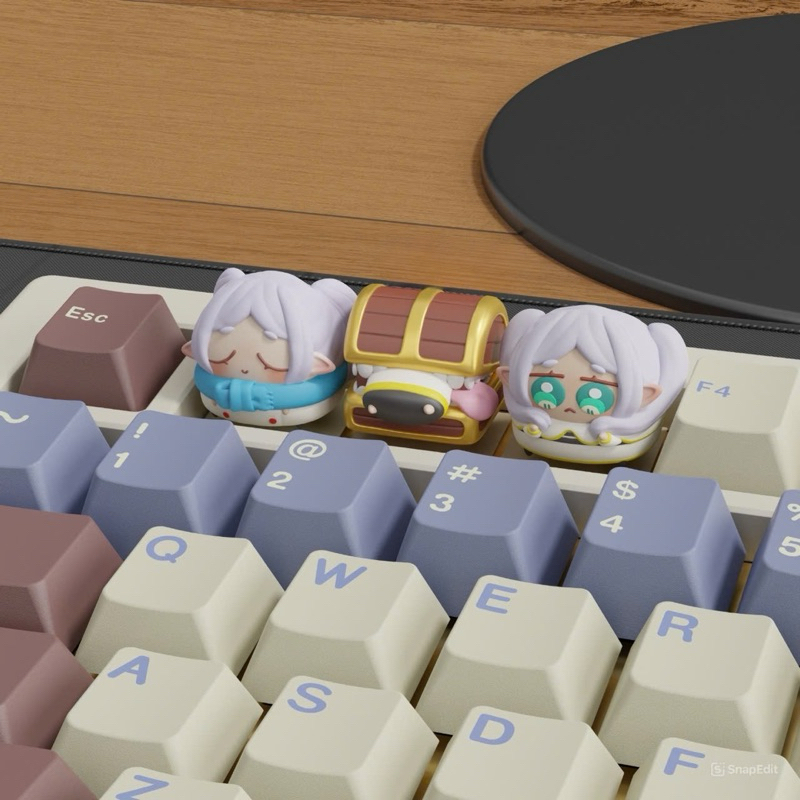 PHÁP SƯ FRIEREN - Frieren Keycap - Nút bàn phím Frieren