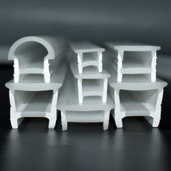 (Giá 10m)  10 m dây Silcone định hình LED dây,  lắp âm trần, âm  tường: Đáy 10x10, 12x12, 16x16, 20x10, 30x20, 30x10 mm