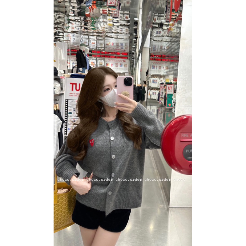 𝑪𝒉𝒐𝒄𝒐•[Sẵn] Áo len rộng loewe