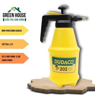 Bình tưới cây 2 lít DUDACO, vòi phun điều chỉnh nhiều chế độ, nhựa tốt loại 1 - Dụng cụ làm vườn Green House