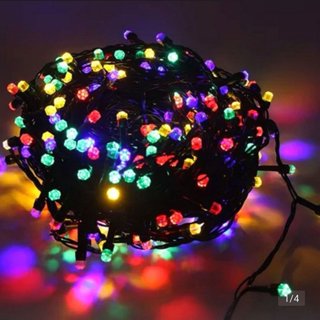 Dây đèn led trang trí lục giác 5 mét/ 10 mét/ 20 mét/ 40 mét- đủ màu/ vàng/ trắng, trang trí tết